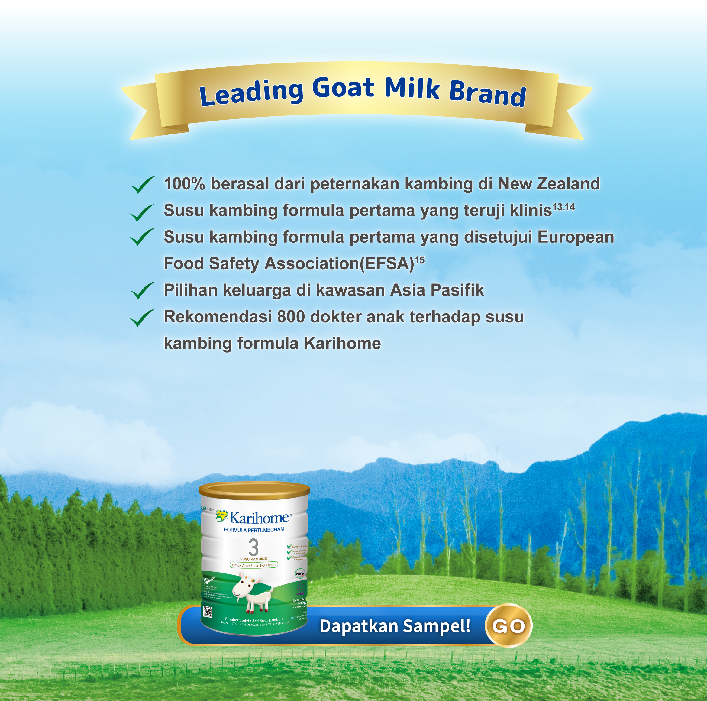 Leading Goat Milk Brand